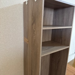 カインズ 可動棚収納 A4 3段の画像