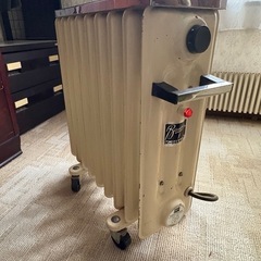 アンティーク　西ドイツ製オイルヒーター　レトロモダンの画像