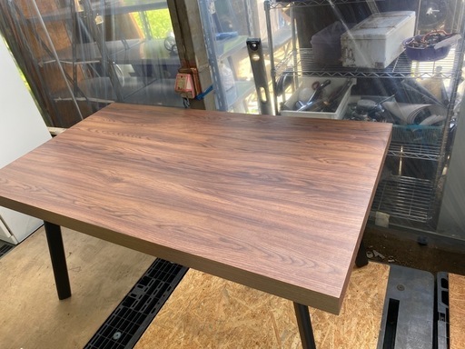 木目調ダイニングテーブル