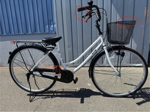 あさひ　ママチャリ　26インチ　美品　防犯登録変更可