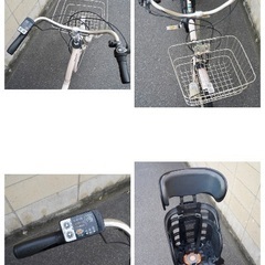 {受付中}🔴⭐️超特価⭐🔴 電動自転車 パナソニック ギュット 中古 子供乗せ アシスト 070302の画像
