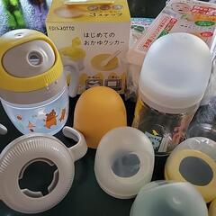 ベビー用品 哺乳瓶 マグマグ 離乳食セットの画像