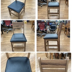 S722 ⭐ ダイニング2点セット デスク+椅子1脚セット 幅75cm USED 綺麗の画像