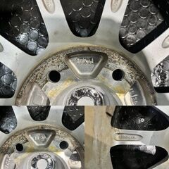 BS BRIDGESTONE ECO FORME SE-15 エコフォルム 17インチ 4本 7J5HPCD114.3+38 アルファード ヴェルファイア等　(MHB560)クレジットカード QRコード決済可能の画像