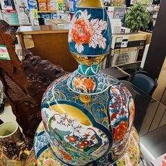 ◆001　有田焼？ 飾り壷　高さおよそ173cm　リサイクルマート川内店の画像