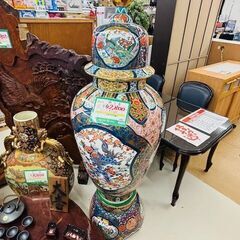 ◆001　有田焼？ 飾り壷　高さおよそ173cm　リサイクルマート川内店の画像