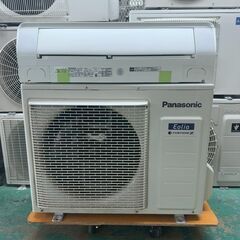 K06417 中古エアコン パナソニック 2021年製 主に18畳用 冷房能力 5.6KW / 暖房能力 6.7KWの画像