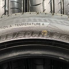 【新車外し】2024年製 YOKOHAMA ADVAN SPORT V105 OE 195/50R16 16インチ 夏タイヤ 4本 ロードスター ヴィッツ ルノー/ルーテシア等 MTA109クレジットカード QRコード決済可能の画像