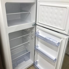 YAMAZEN冷凍冷蔵庫128L/2024年の画像