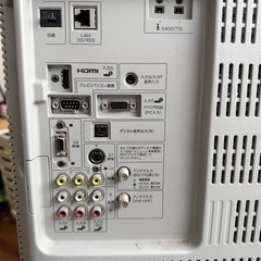 AQUOS アクオス SHARP 液晶テレビ LC-32D10 HDMI 32型 2007年製　白　ホワイトの画像