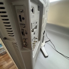 AQUOS アクオス SHARP 液晶テレビ LC-32D10 HDMI 32型 2007年製　白　ホワイトの画像