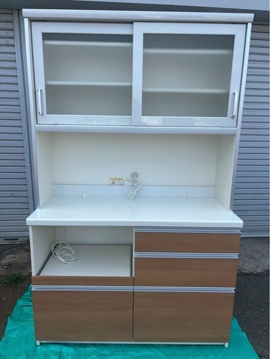 【成約済み】レンジボード キッチンボード パモウナ H195 W120