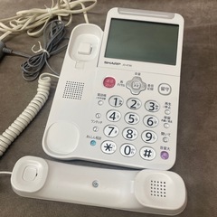 SHARP 電話機 JD-AT90 中古品 固定電話 の画像