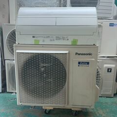 K06419 中古エアコン パナソニック 2018年製 主に14畳用 冷房能力 4.0KW / 暖房能力 5.0KWの画像