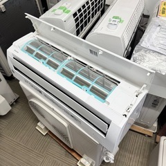【超美品‼️】東芝 2021年製 6畳用エアコン マジック洗浄熱交換器 100V/2.2kwの画像