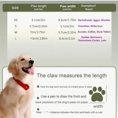 中型犬〜大型犬用　夏靴　水遊びにもOK　の画像