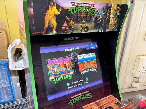 実機　ミュータントタートルズ　レトロゲーム 実機 ミュータントタートルズ レトロゲーム