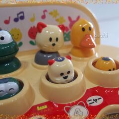 ◆型はめパズル（メロディーパズルボックス）＆コンビのドレミでダンス＆ままごとセット　知育玩具◆の画像