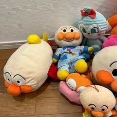 アンパンマンのぬいぐるみの画像