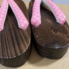 新品　下駄　浴衣用　20〜21cm位の画像