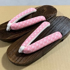 新品　下駄　浴衣用　20〜21cm位の画像