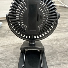 クリップ式扇風機の画像