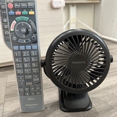 クリップ式扇風機の画像