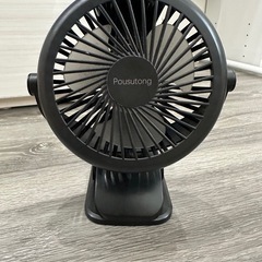 クリップ式扇風機の画像
