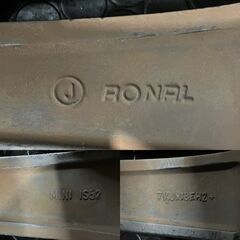 MINI R60/R61 クロスオーバー 5スターダブルスポークコンジット R127 純正OPホイール RONAL製 18インチ 4本 7.5J5HPCD120+52　(MHD425)クレジットカード QRコード決済可能の画像