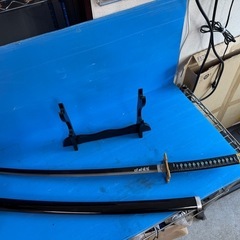 時透無一郎　コスプレ 武器 刀 剣 日輪刀 　金属製１０2ｃｍの画像