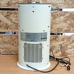 【JY-168】2017年製 YAMAZEN ヤマゼン 加湿機能付きセラミックファンヒーター DKF-L12(W)の画像