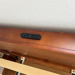 セミダブル用ベットフレームの画像