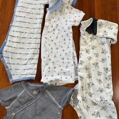 (取引中)60 baby服まとめうり　男の子　ミキハウス　プチバトー　別売り不可の画像