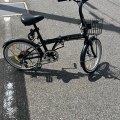 【受け渡し予定者決定】 
CAPTAIN STAG 折りたたみ自転車  オリクルの画像
