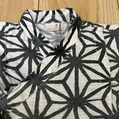 美品⚫︎プティマイン  甚平 70サイズの画像