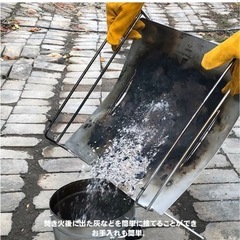  未開封ハングアウト 焚き火台  BBQ　ピット 収納袋付き の画像