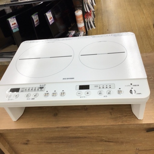 #H-11【ご来店頂ける方限定】アイリスオーヤマのIHクッキングヒーターです