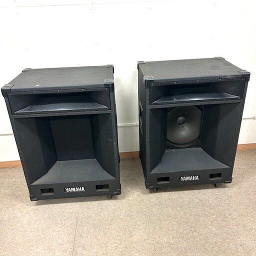 【ジャンク品】ビンテージ YAMAHA大型スピーカー YAMAHA ヤマハ スピーカーシステム MODEL S4115HⅡペア 昭和レトロ