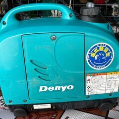 【中古】デンヨー Denyo GE-900SS-Ⅳ インバータ発電機 出力0.9kVA 質量12.7㎏【ハンズクラフト佐賀】の画像