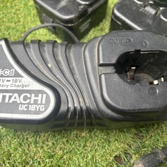 ※売約済※‼️格安掲載‼️HITACHI‼️インパクトドライバー‼️充電器・バッテリー2個‼️フル充電でお渡し‼️すぐに使えます‼️の画像