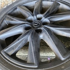 225/55/R19.マツダのホイールの画像
