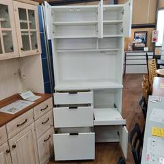 【愛品倶楽部柏店】NITORI ニトリ 3枚扉キッチンボード エトナ90KB 幅90cmの画像