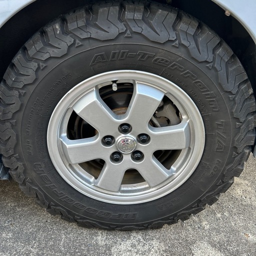 プリウス30に履いてました