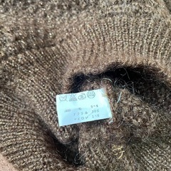 CE CHERE ブラウン パフスリーブニット セーター Fサイズの画像