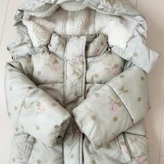 キッズ服 GAP ZARA 95サイズ 5点セット 女の子 ミニーちゃんダウンジャケット ナイロンジャケット ローゲージニット ベアータイツ ディズニー ケーブルニット 花柄刺繍 ピンク ホワイト ザラ ギャップの画像