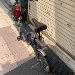 ROVER 折りたたみ自転車　14インチ　自転車　緑　の画像