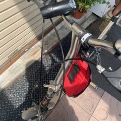 ROVER 折りたたみ自転車　14インチ　自転車　緑　の画像
