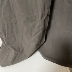 n'Or LABEL オリーブグリーン シャツワンピース 長袖 Fサイズの画像
