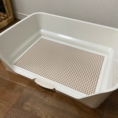 リッチェル お掃除簡単ステップ壁付トイレ ワイド アイボリーの画像