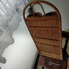 小物入れ　藤　ナチュラル　収納の画像